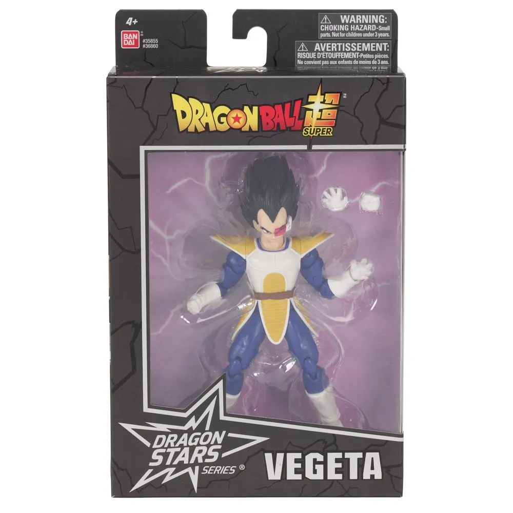 Bandai Toys | Dragon Stars Vegeta Actionfigur Assortment 2 (3 Stk) (17cm) | Dragon Ball