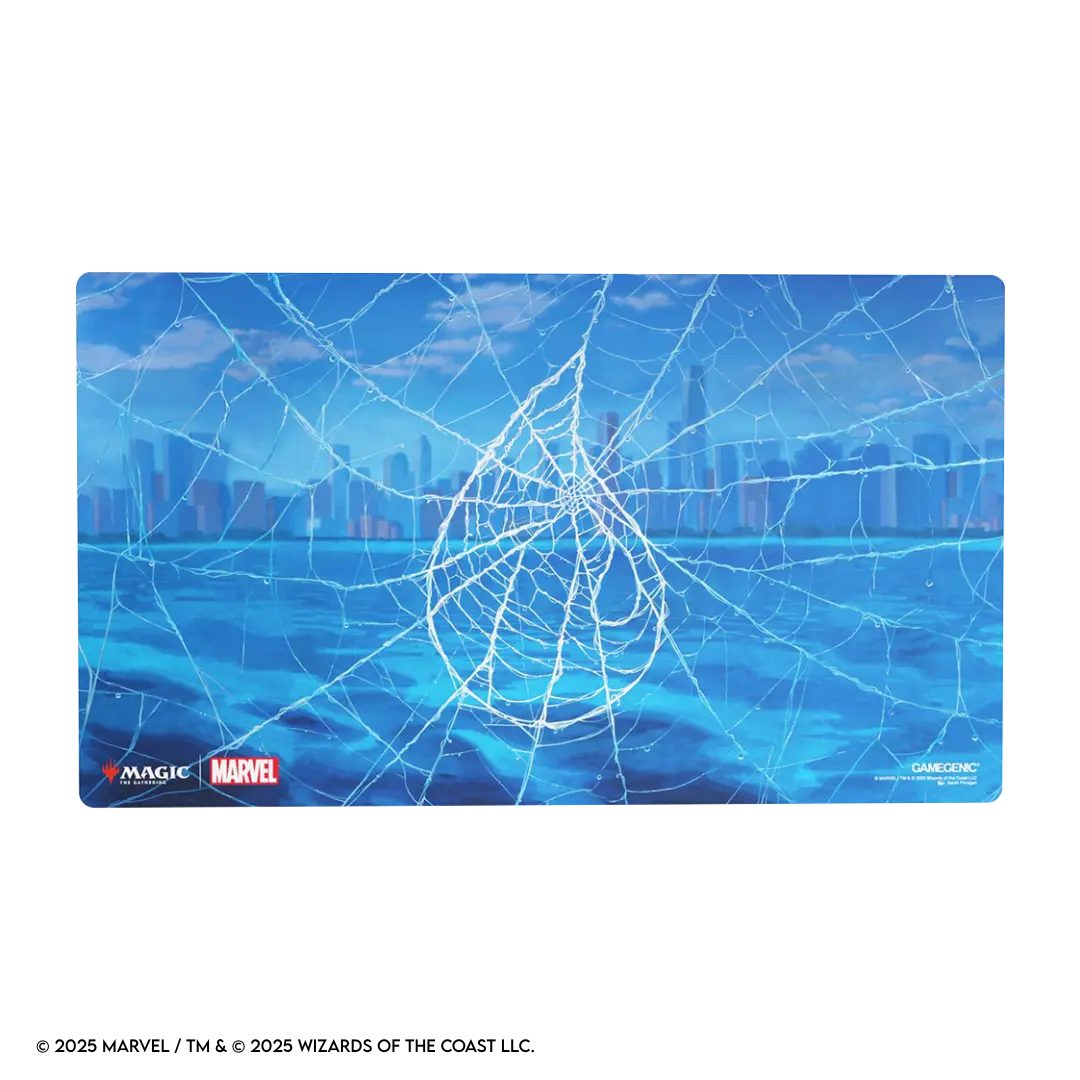 Gamegenic | Spider-Man / Island | Shiny Playmat Magic: The Gathering