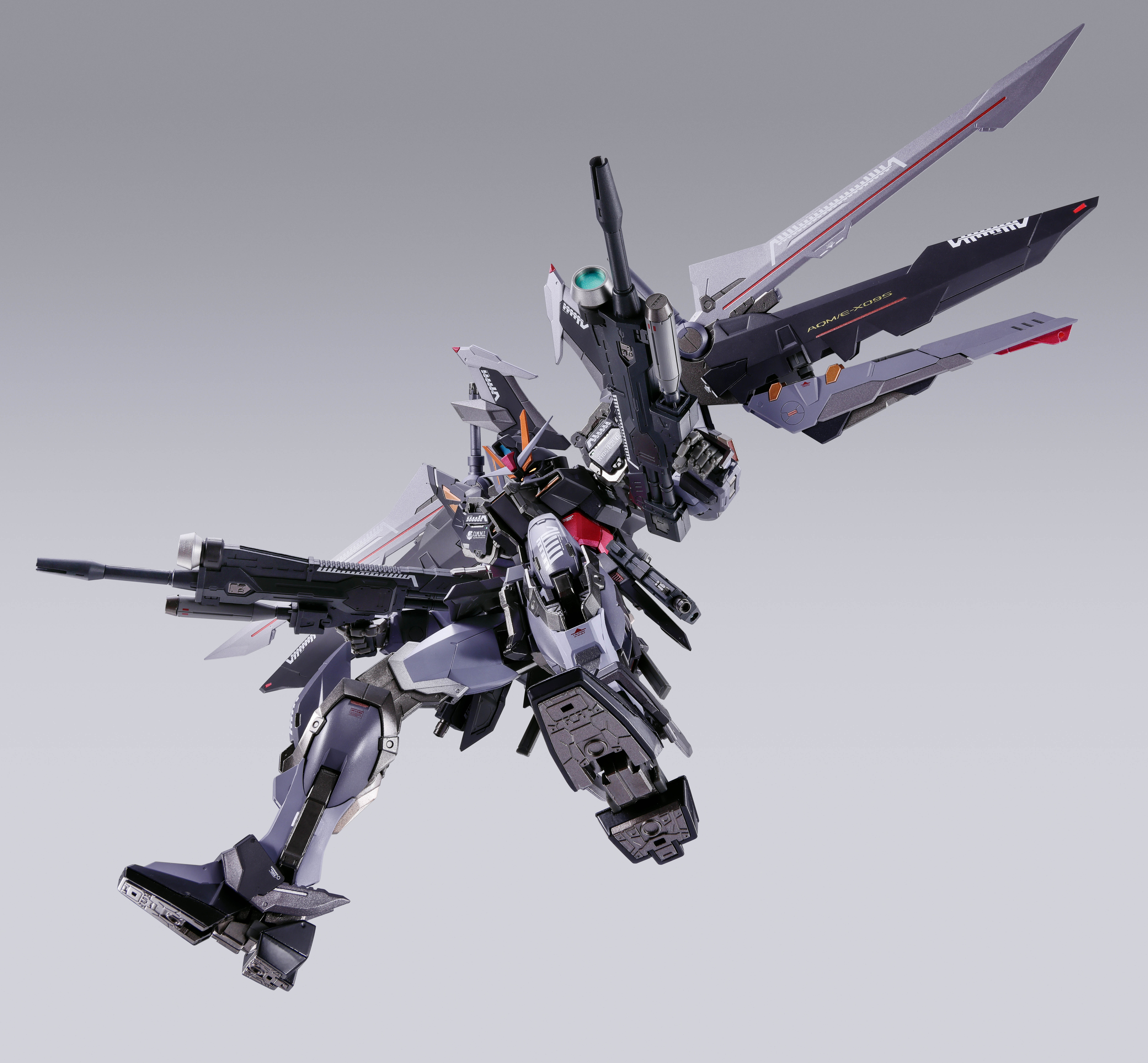 Tamashii Nations | Strike Noir Gundam (20th Memorial Color) (18cm) | Mobile Suit Gundam