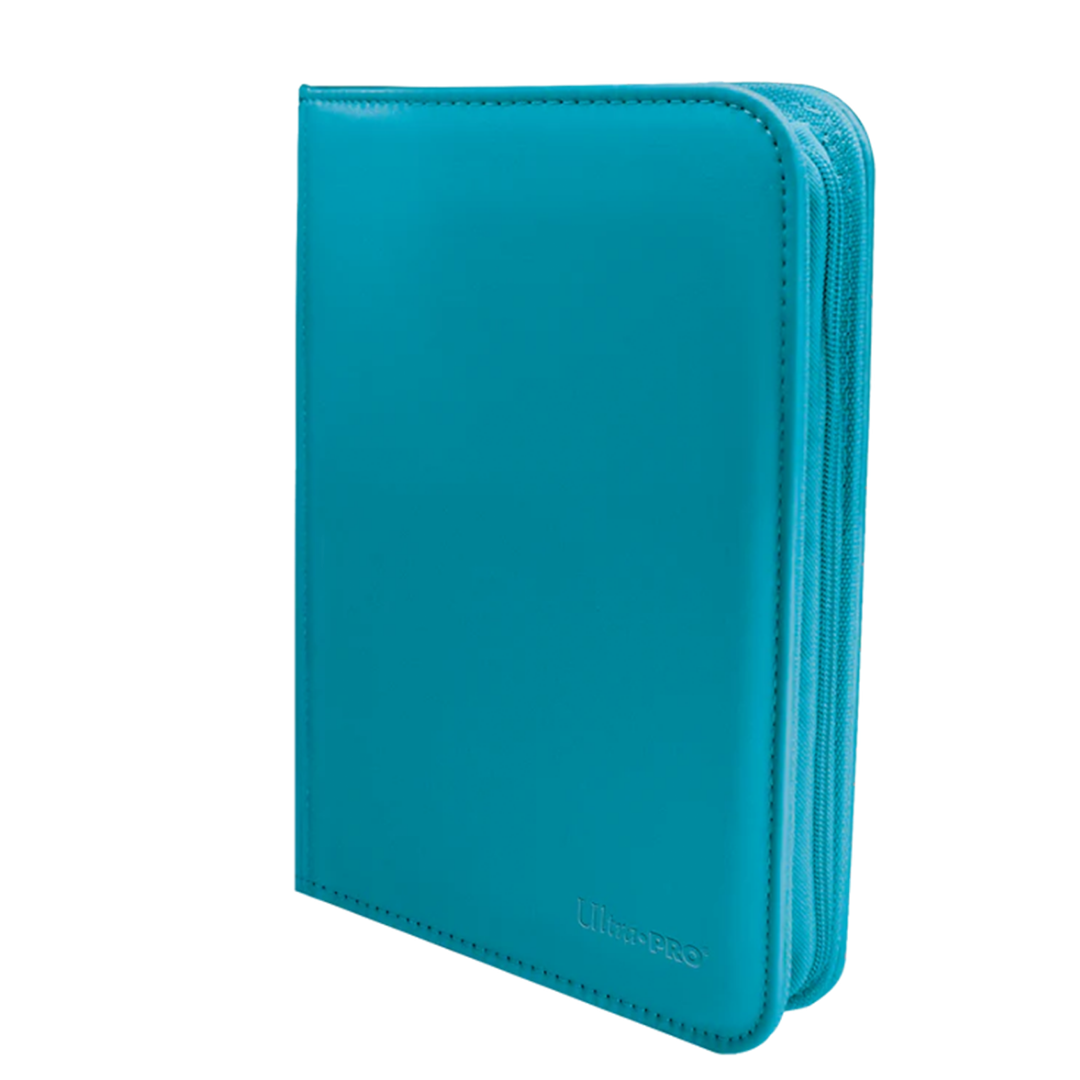 Ultra Pro | Vivid - Teal | 4-Pocket Zippered PRO-Binder