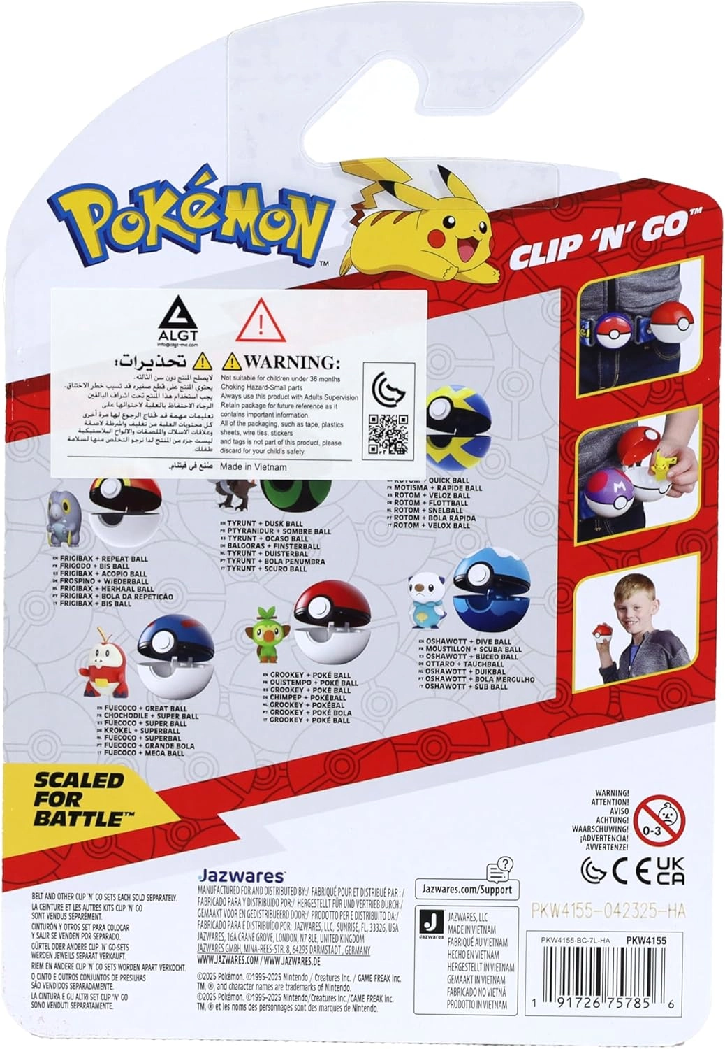 Pokémon | Rotom mit Flottball | Clip 'N' Go