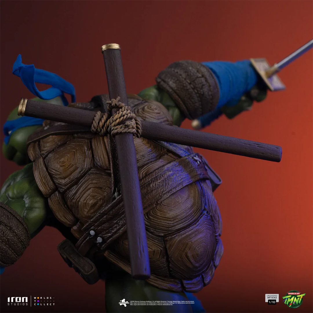 Iron Studios | Leonardo Unleashed - Teenage Mutant Ninja Turtles | Art Scale 1/10