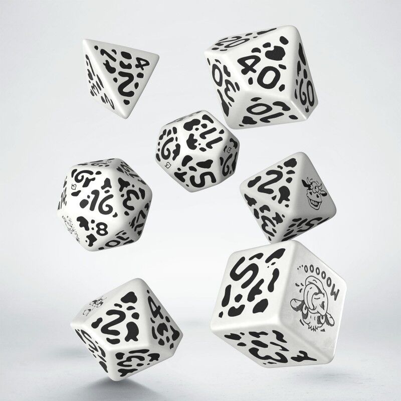 Q Workshop | MOOzilla | Cow Dice Set