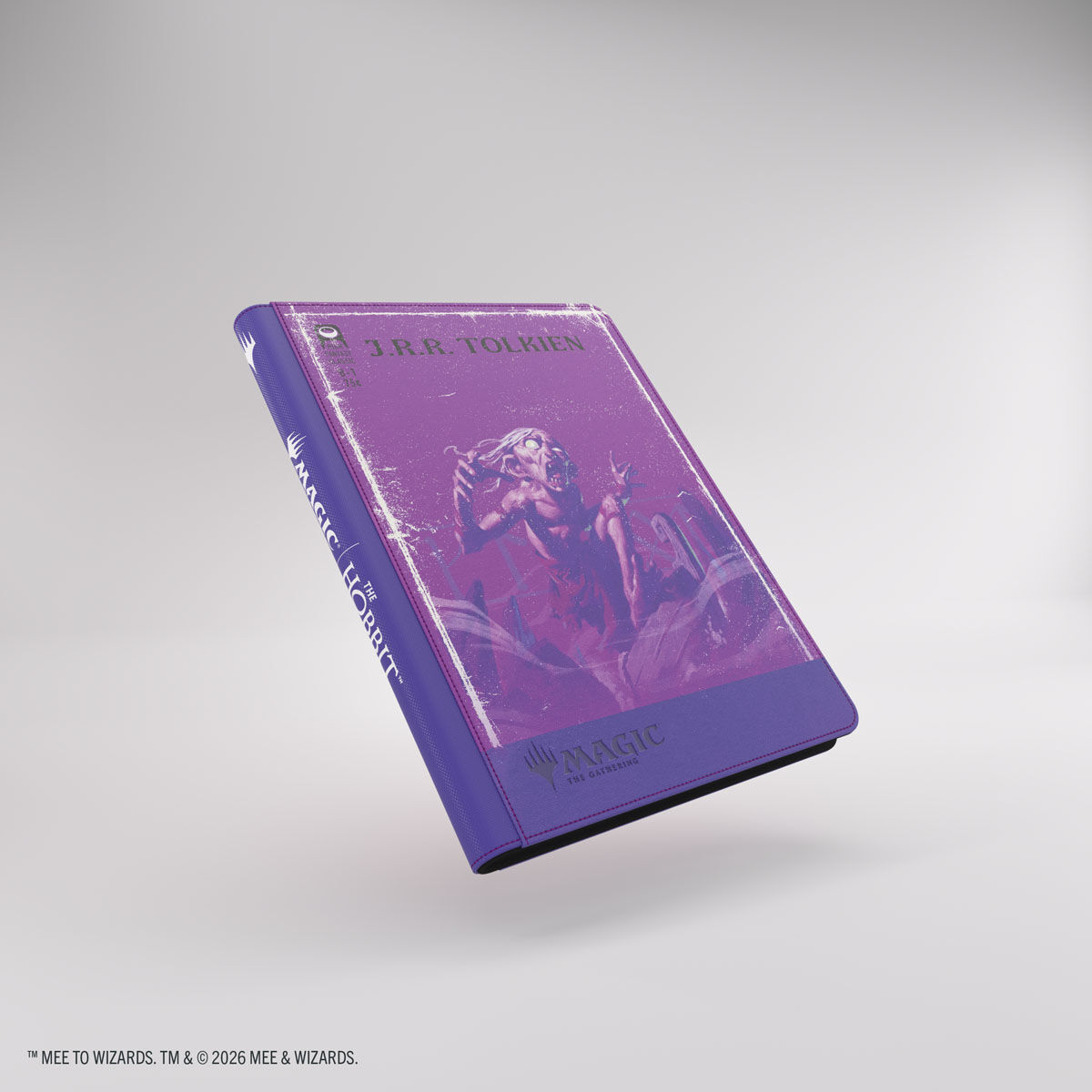 Gamegenic | MTG: The Hobbit - Gollum, Riddle Master / The Lonely Mountain | Zip-Up Album 18-Pocket