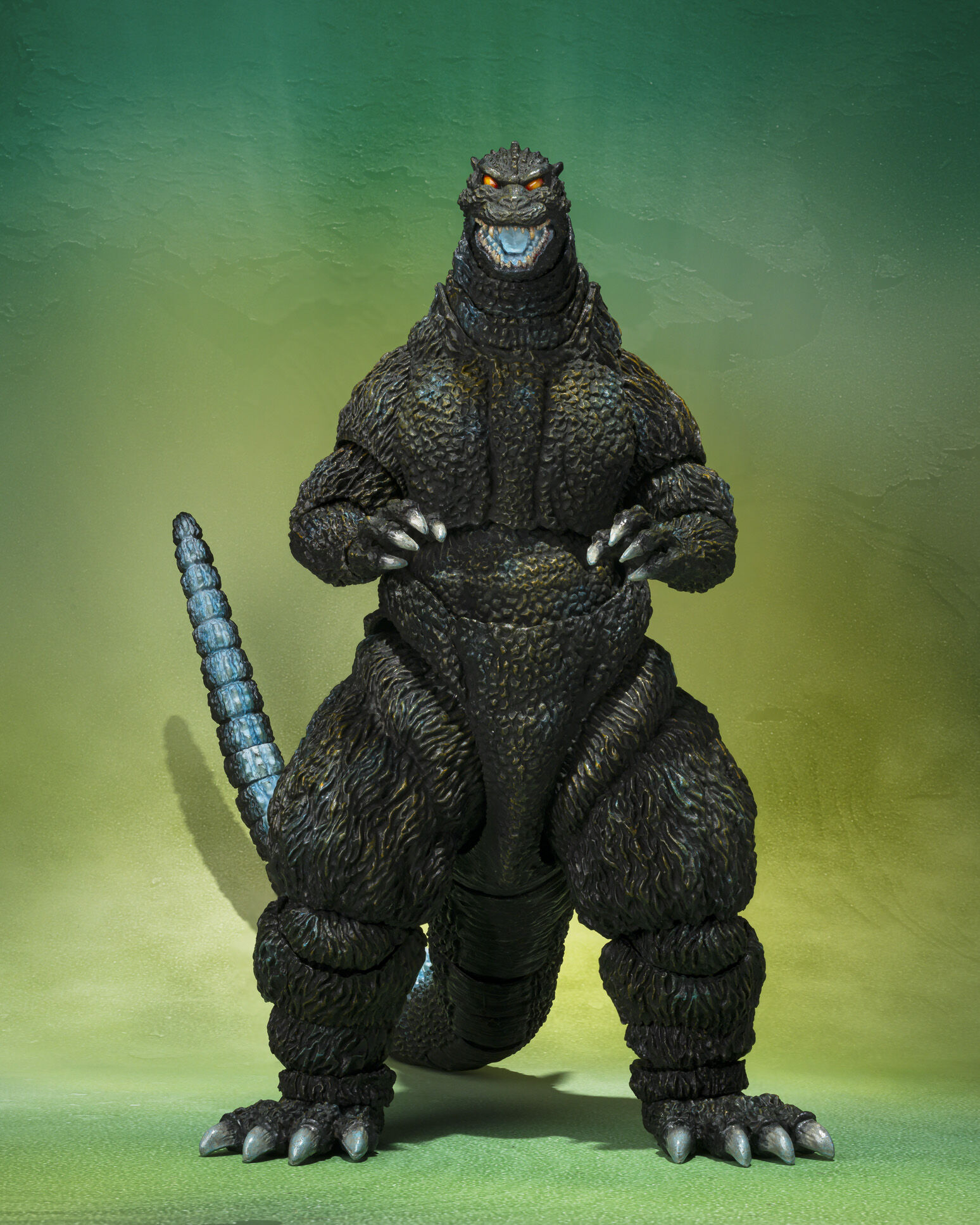 Tamashii Nations | Godzilla S.H.MonsterArts & Godzilla vs. Mechagodzilla II Poster Coloring Ver. (16cm) | Godzilla