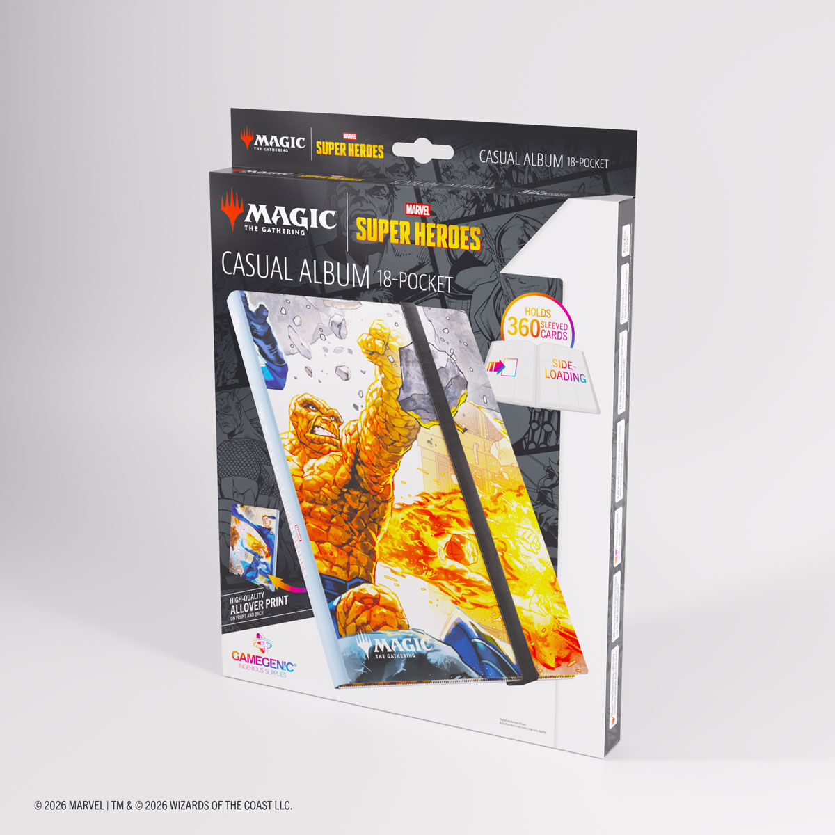 Gamegenic | Marvel Super Heroes - The Fantastic Four | Binder 18-Pocket