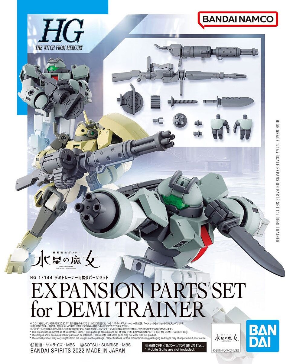 Bandai: Expansion Set for Demi Trainer – Zubehör für Gundam Modellbausätze