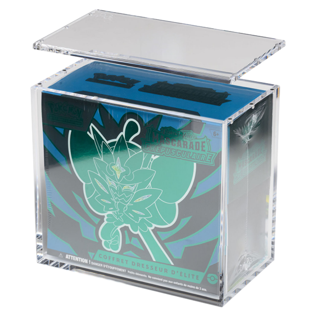 The Acrylic Box | Elite Trainer Box Premium for Pokémon | Acrylic Case
