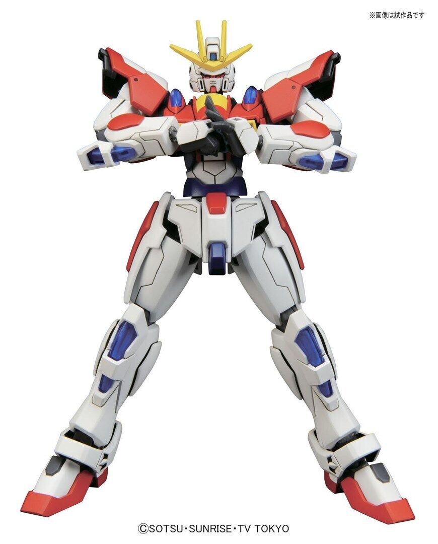 Bandai | HGBF Build Buring Gundam | Gundam Build Fighters Try (1/144)