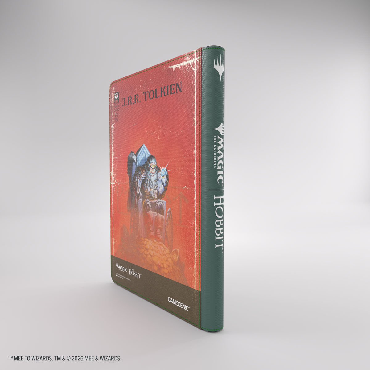 Gamegenic | MTG: The Hobbit - Thranduil, the Elvenking/The MountainKing | Zip-Up Album 18-Pocket