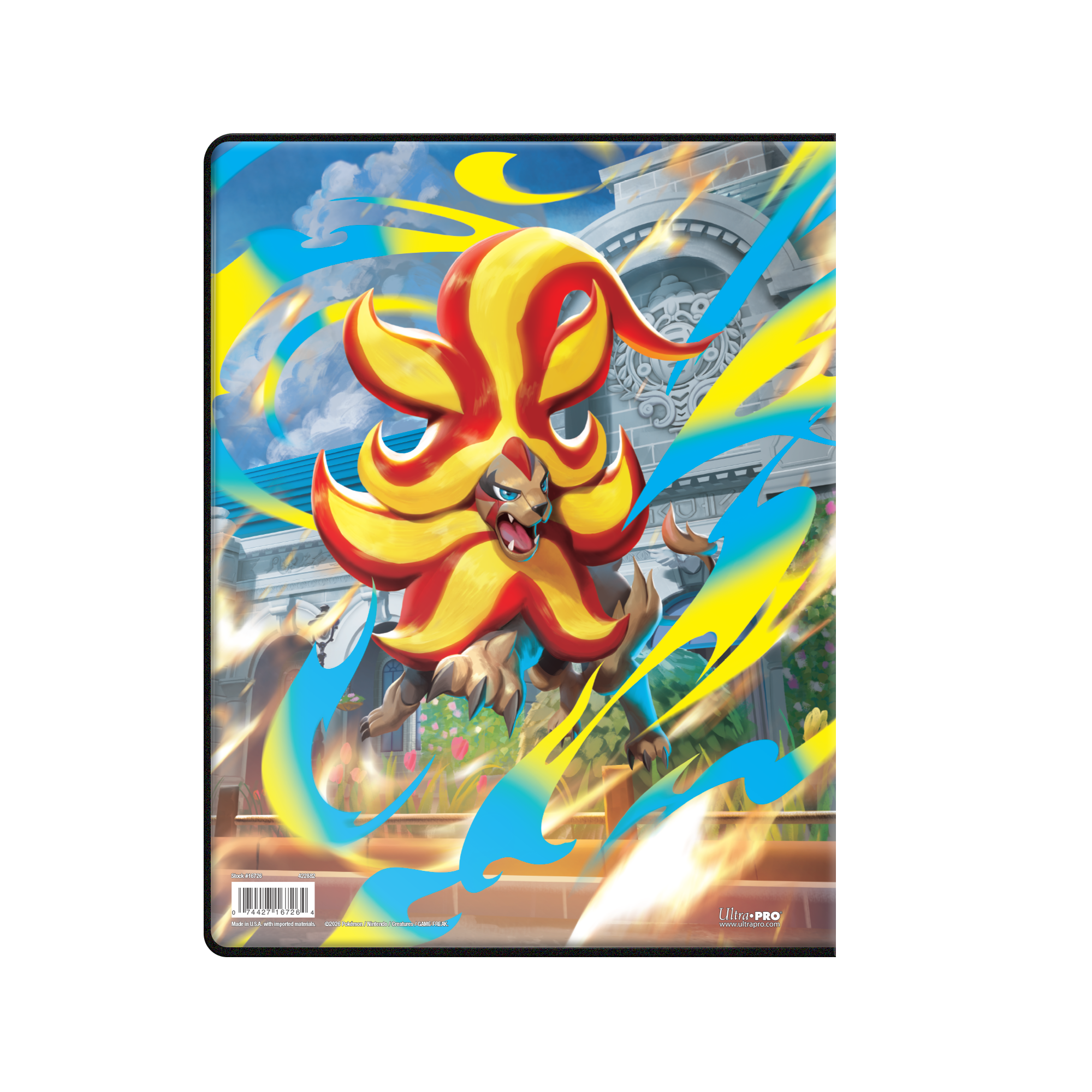 Ultra Pro | Mega Evolution Chaos Rising | 9-Pocket Portfolio