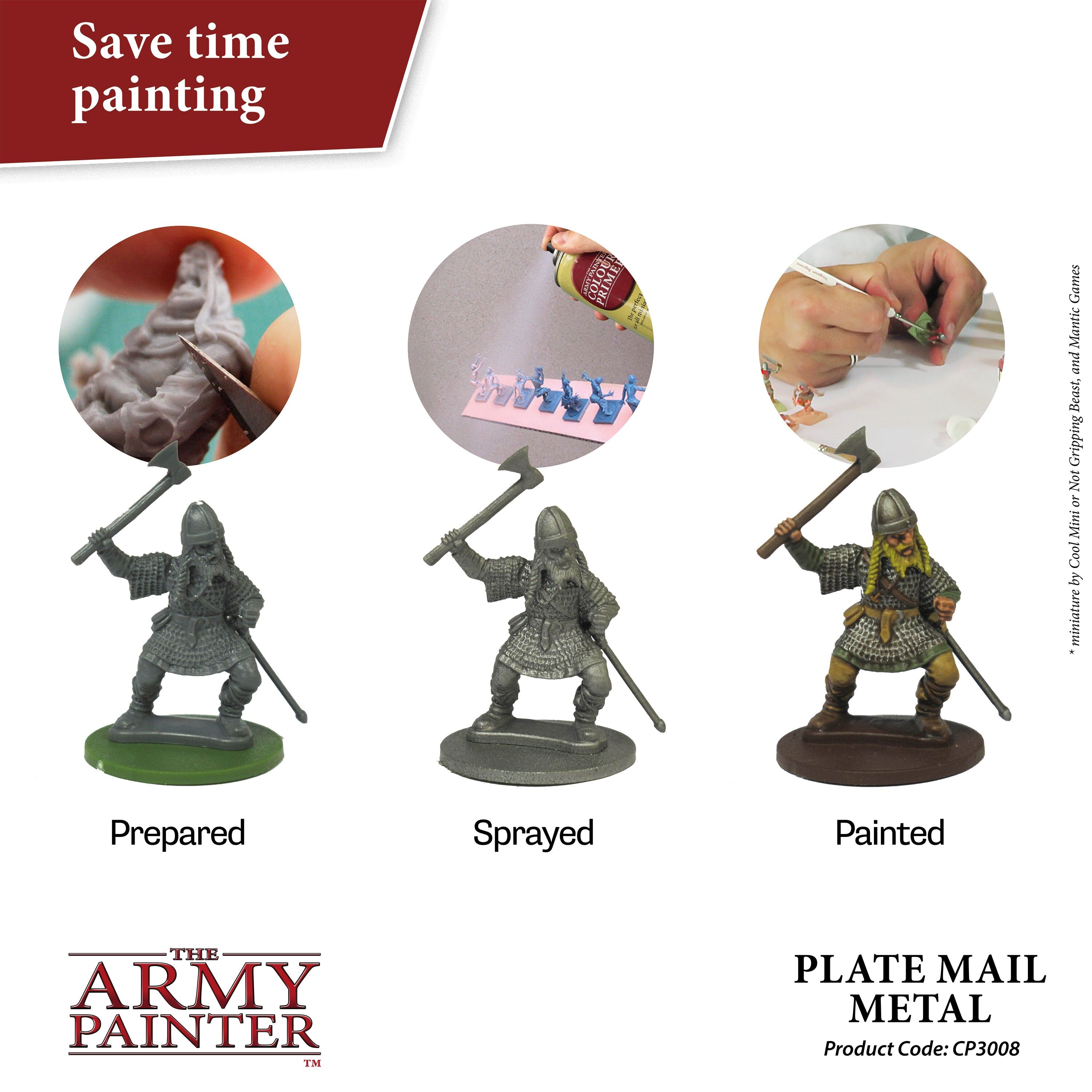 The Army Painter - Plate Mail Metal - Colour Primer