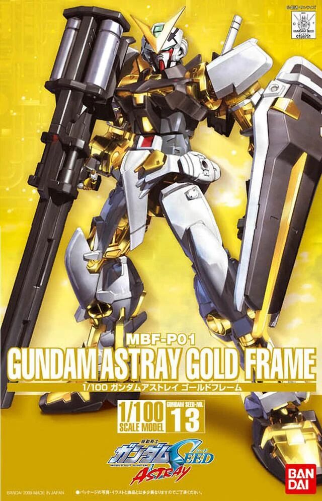 Bandai | Gundam Astray Gold Frame | Mobile Suit Gundam SEED MSV Astray (1/100)