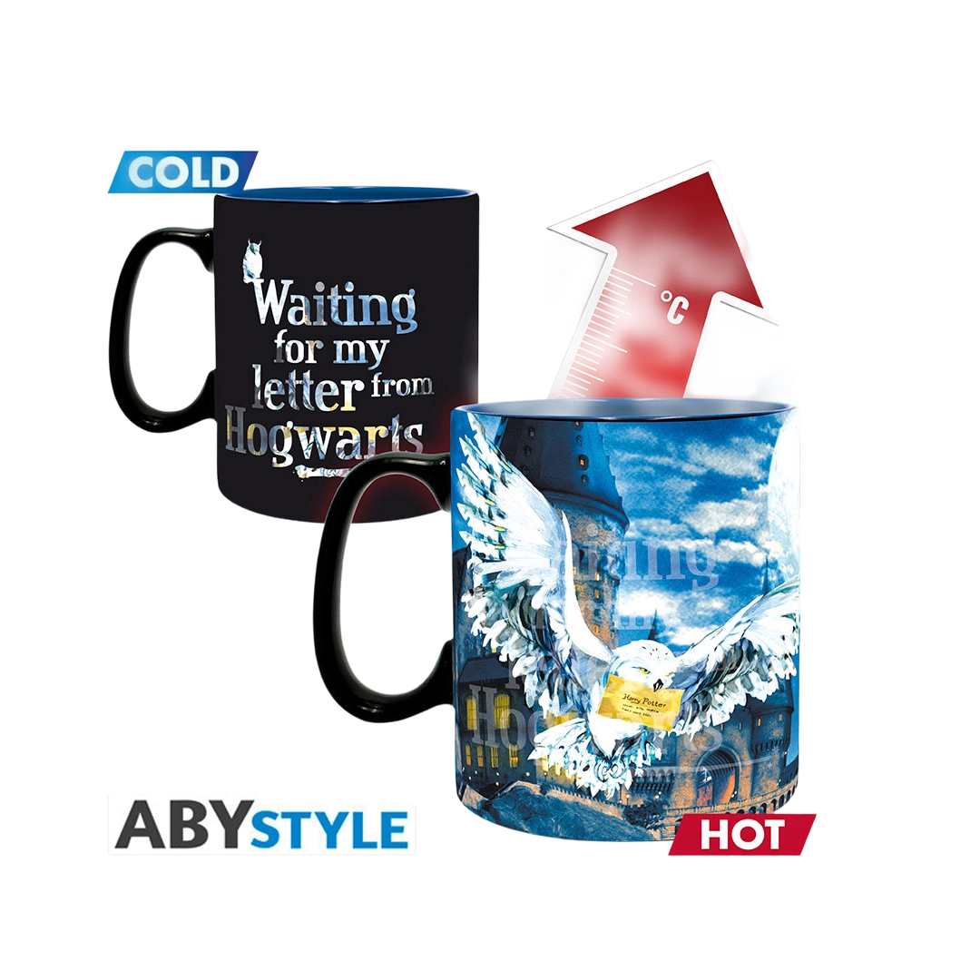 Abysse: Harry Potter Mug Heat Change - Letter 460 ml