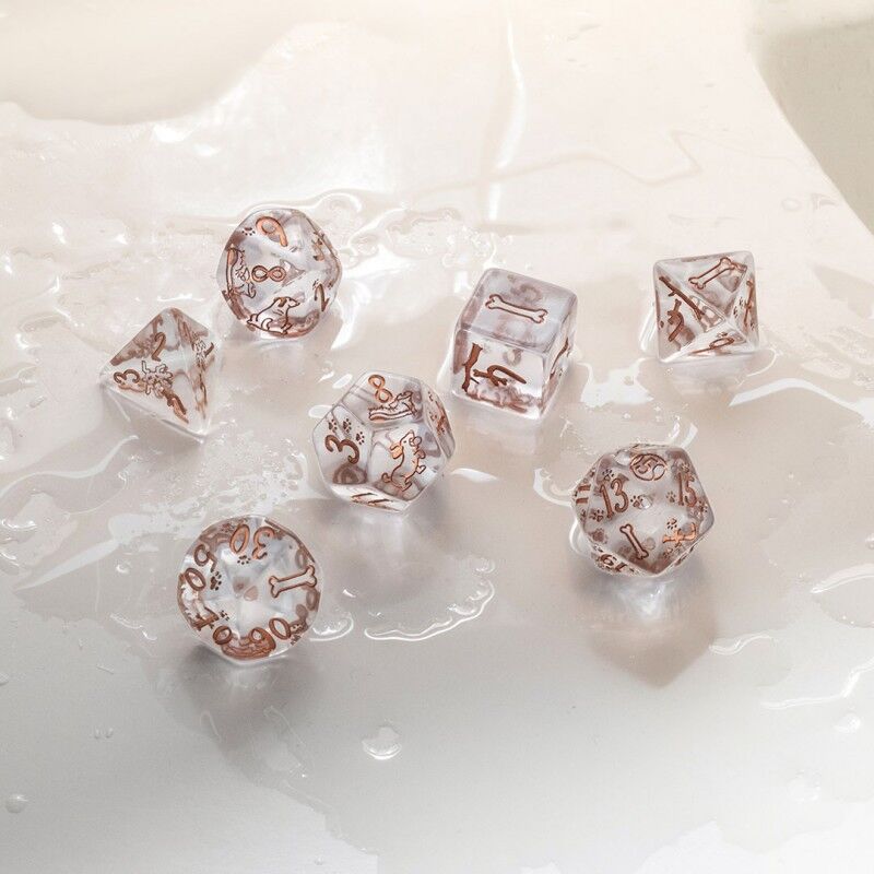 Q Workshop | Bubbles | Dogs Dice Set