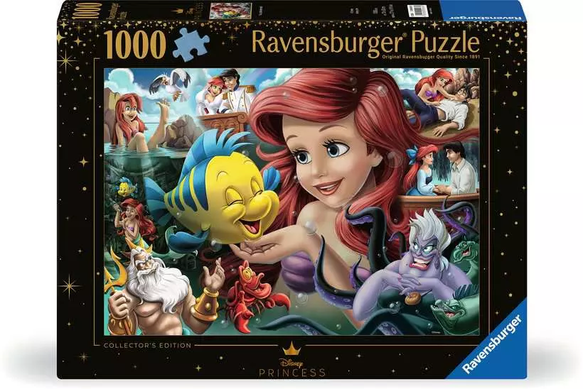 Ravensburger | Arielle, die Meerjungfrau | Disney Prinzessinnen 1000 Teile Puzzle