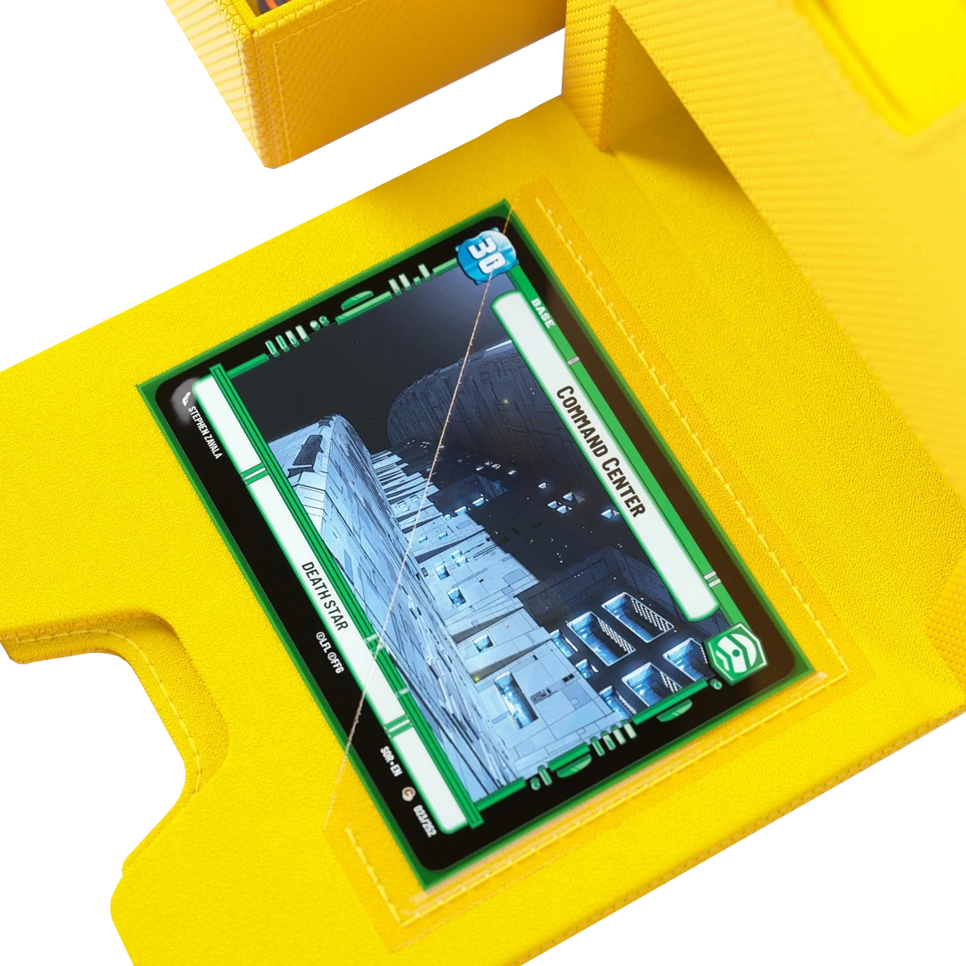 Gamegenic | Star Wars Unlimited Deck Pod | Twin Suns Yellow