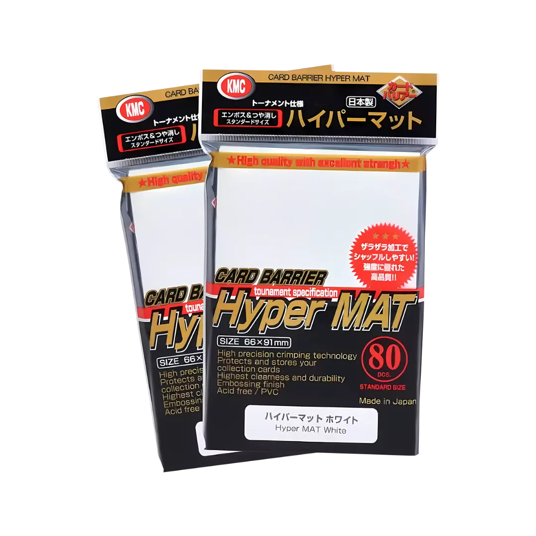 KMC | Standard Sleeves | Hyper Mat Weiß (80)