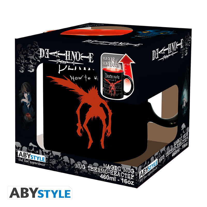 Abysse: Death Note - Mug Heat Change 460ml - L & Light