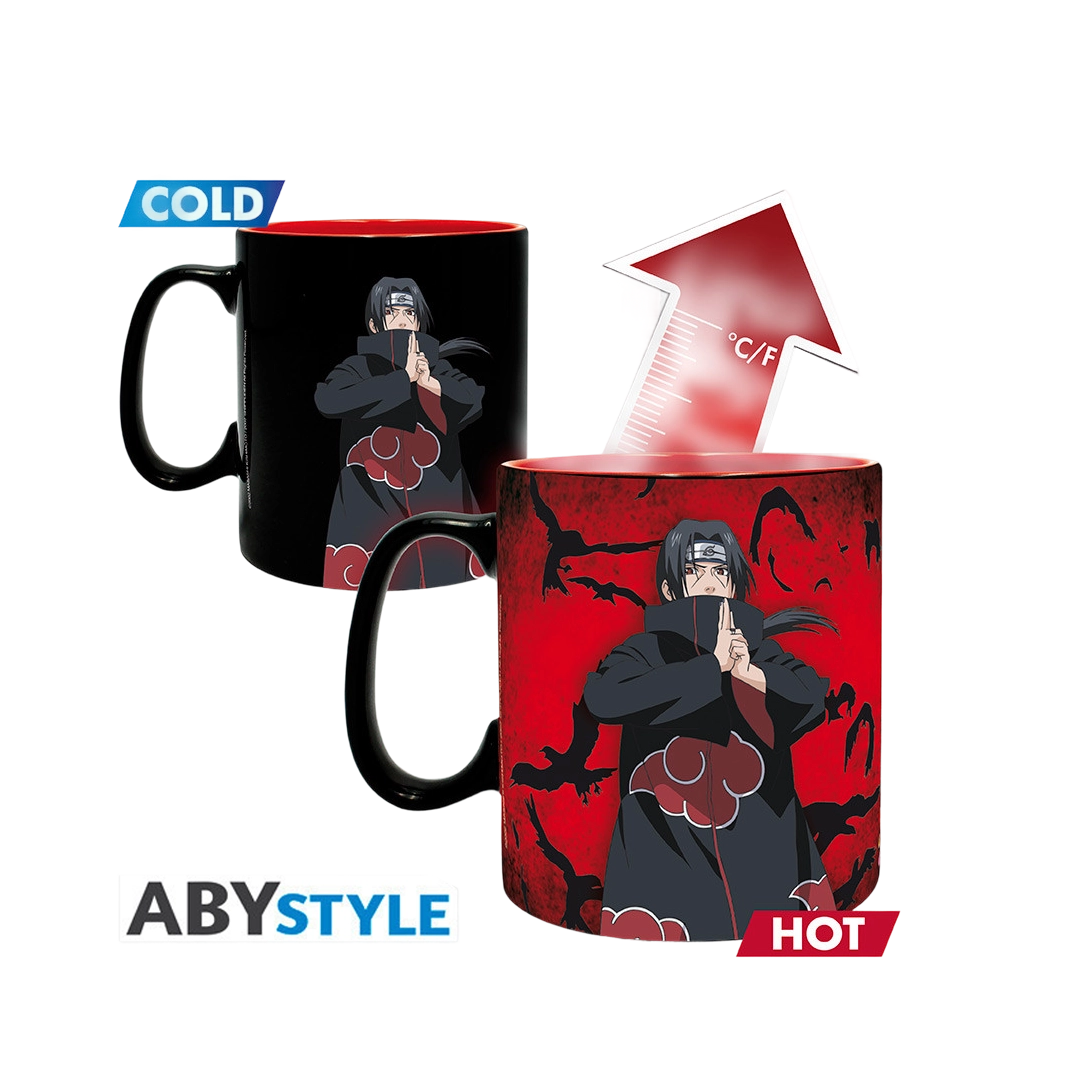 Abysse: Naruto Shippuden Heat Change Mug - Kakashi/Itachi 460ml