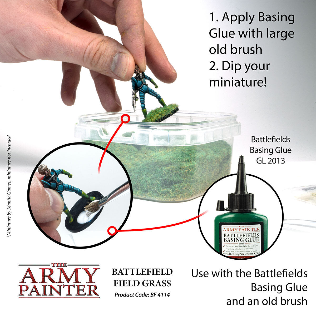 The Army Painter - Field Grass - Battlefield Basing