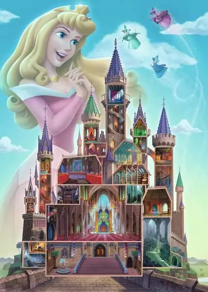 Ravensburger | Disney Castles Aurora | 1000 Teile Puzzle