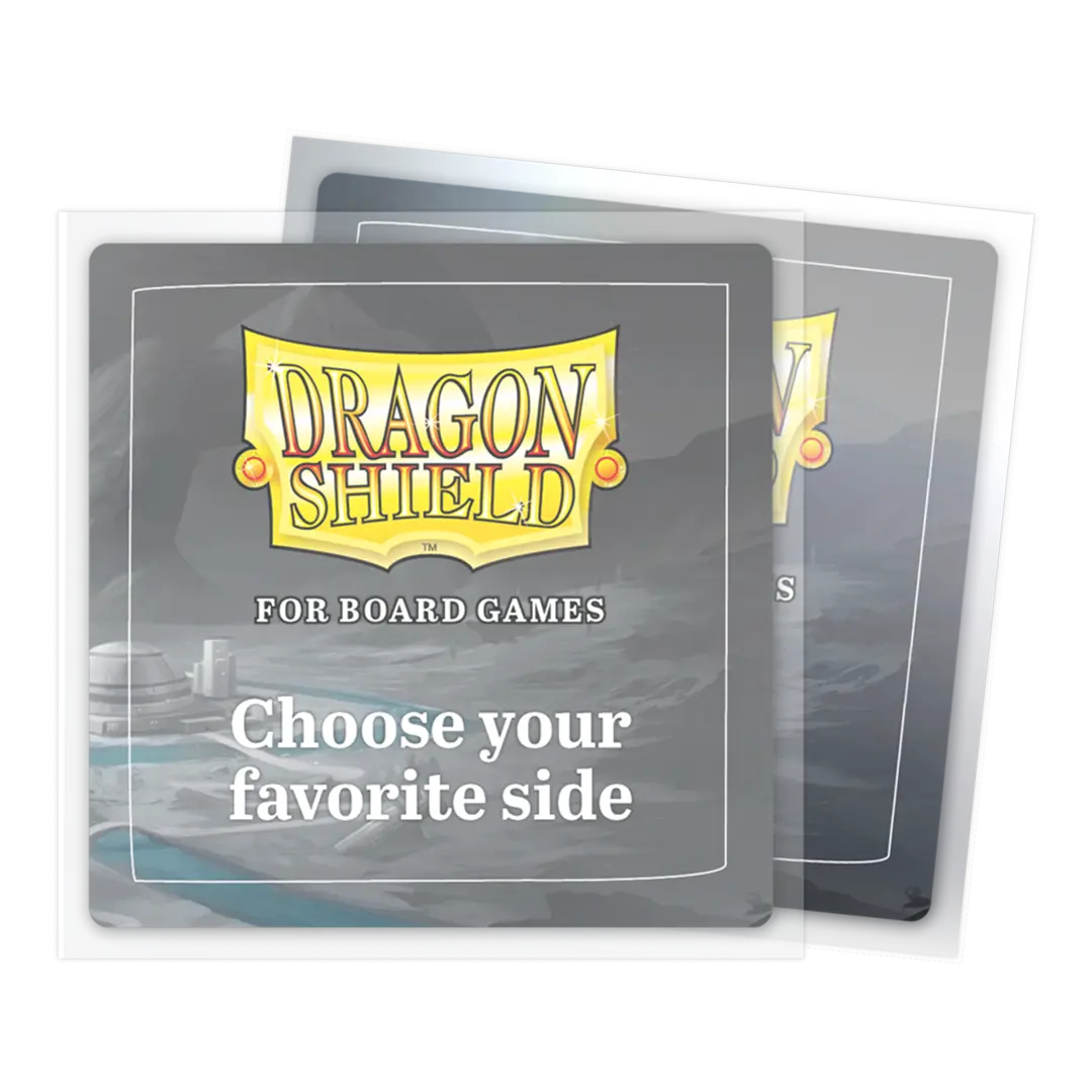 Dragon Shield: Square - Clear/Non-Glare - Board Game Sleeves