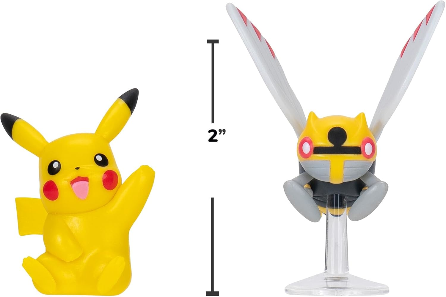 Pokémon | Battle Figure 2 Pack | Ninjask with Stand & Pikachu