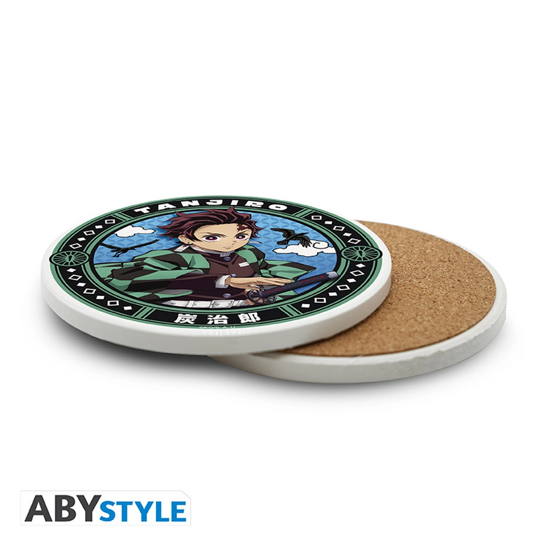 Abysse: Demon Slayer - Ceramic Coasters - Tanjiro