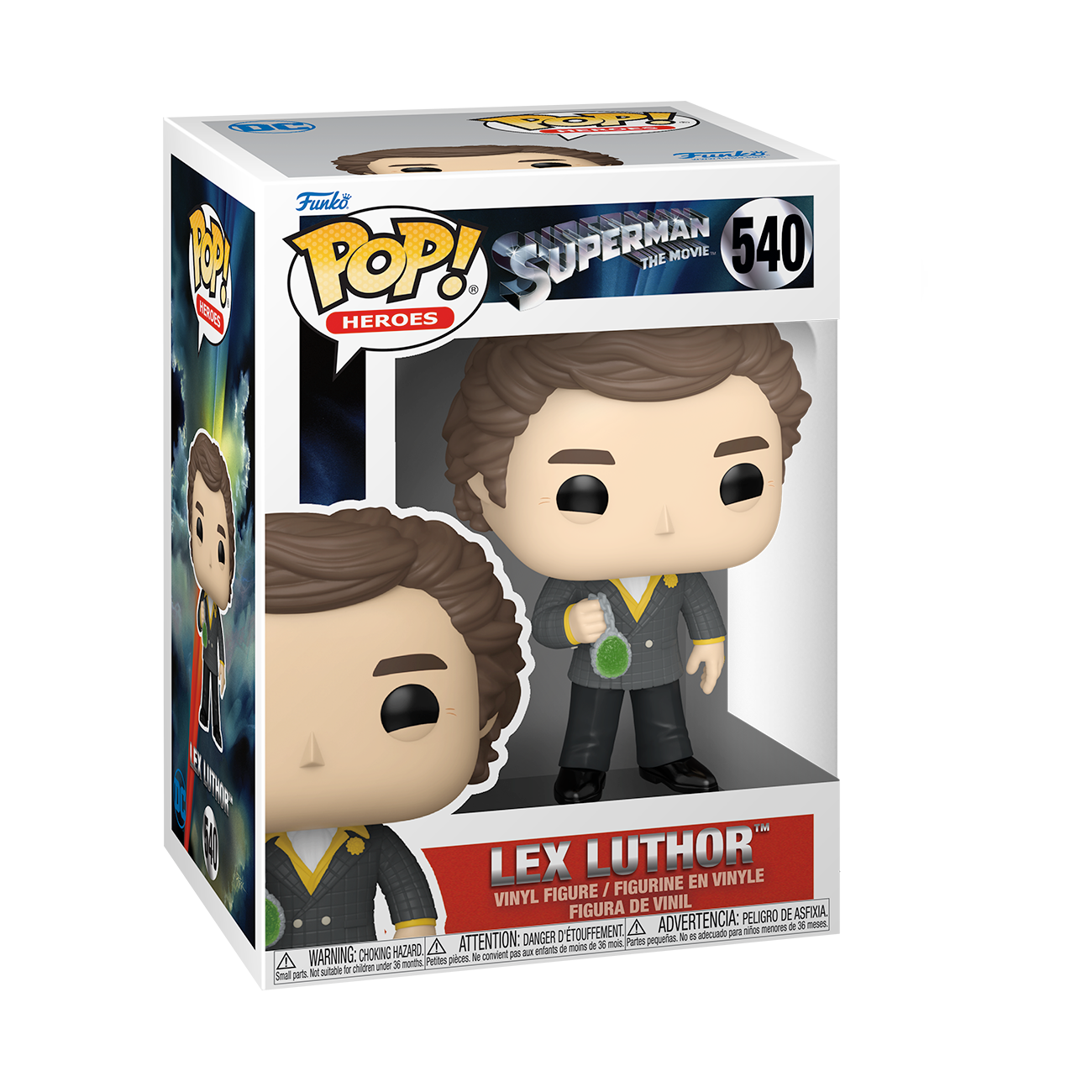 POP! Movies: Lex Luthor with Kryptonite Necklace - DC Comics (CH)