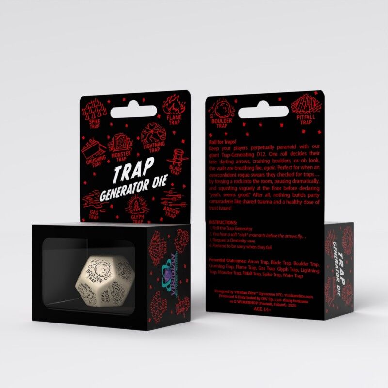 Q Workshop | Beige & Black | Trap Generator Die