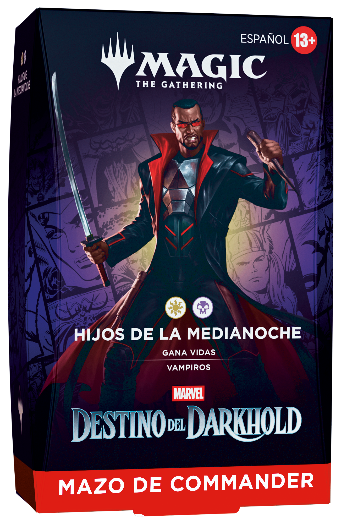 Magic: The Gathering | Marvel Darkhold Destiny | Commander Deck Display (4 Stk.) (ES)