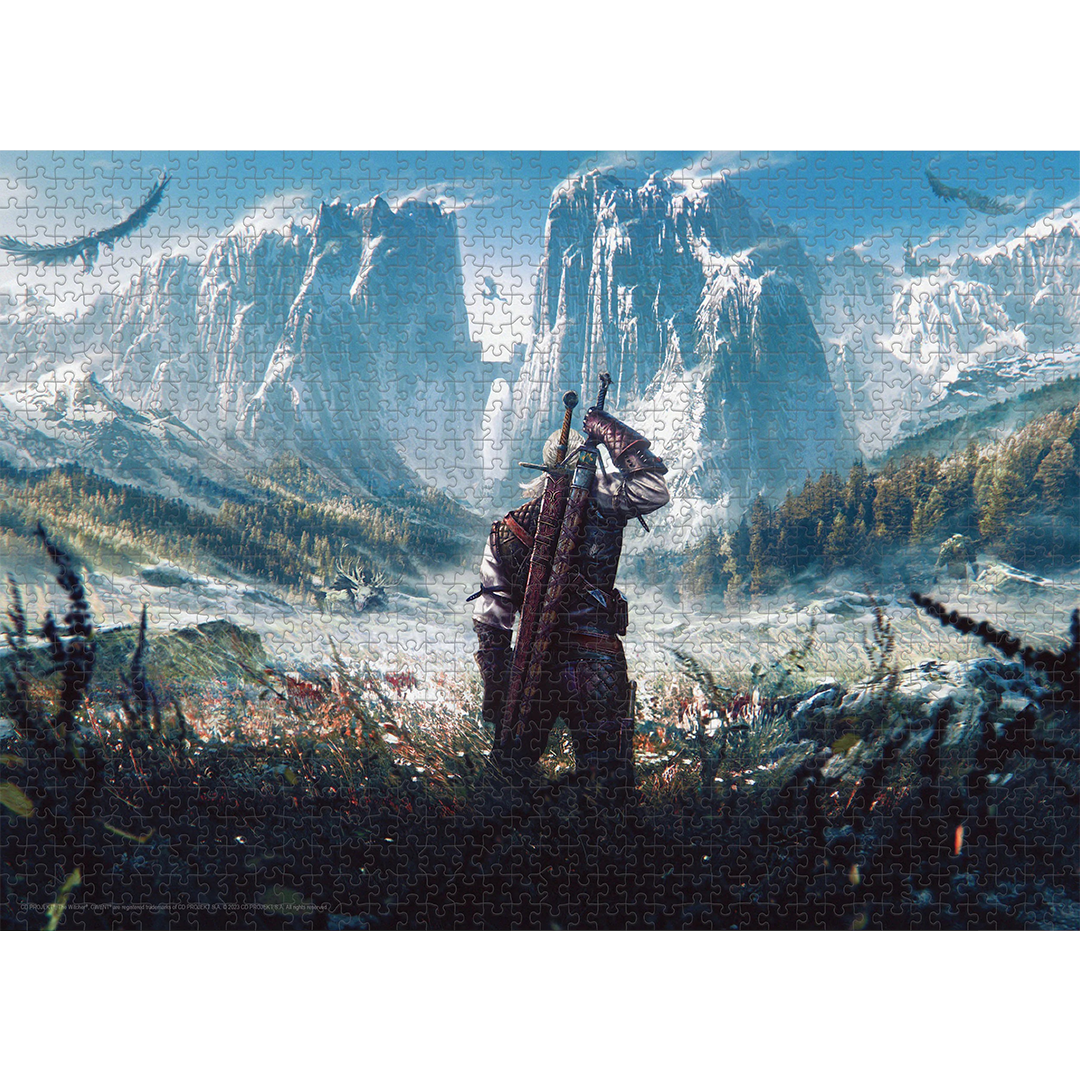 Usaopoly | The Witcher - Skellige | 1000 Teile Puzzle