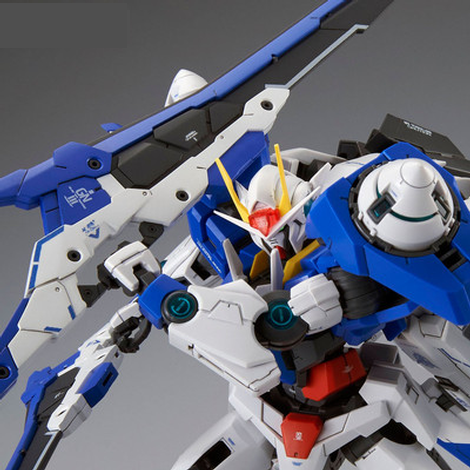 Bandai | MG GN-0000 + GNR-010/XN 00 XN Raiser | Mobile Suit Gundam 00V (1/100)