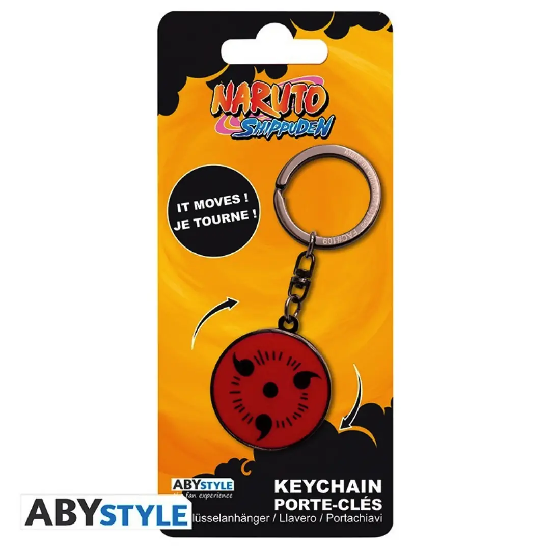 Abysse | Naruto Shippuden | Sharingan Moving Keychain