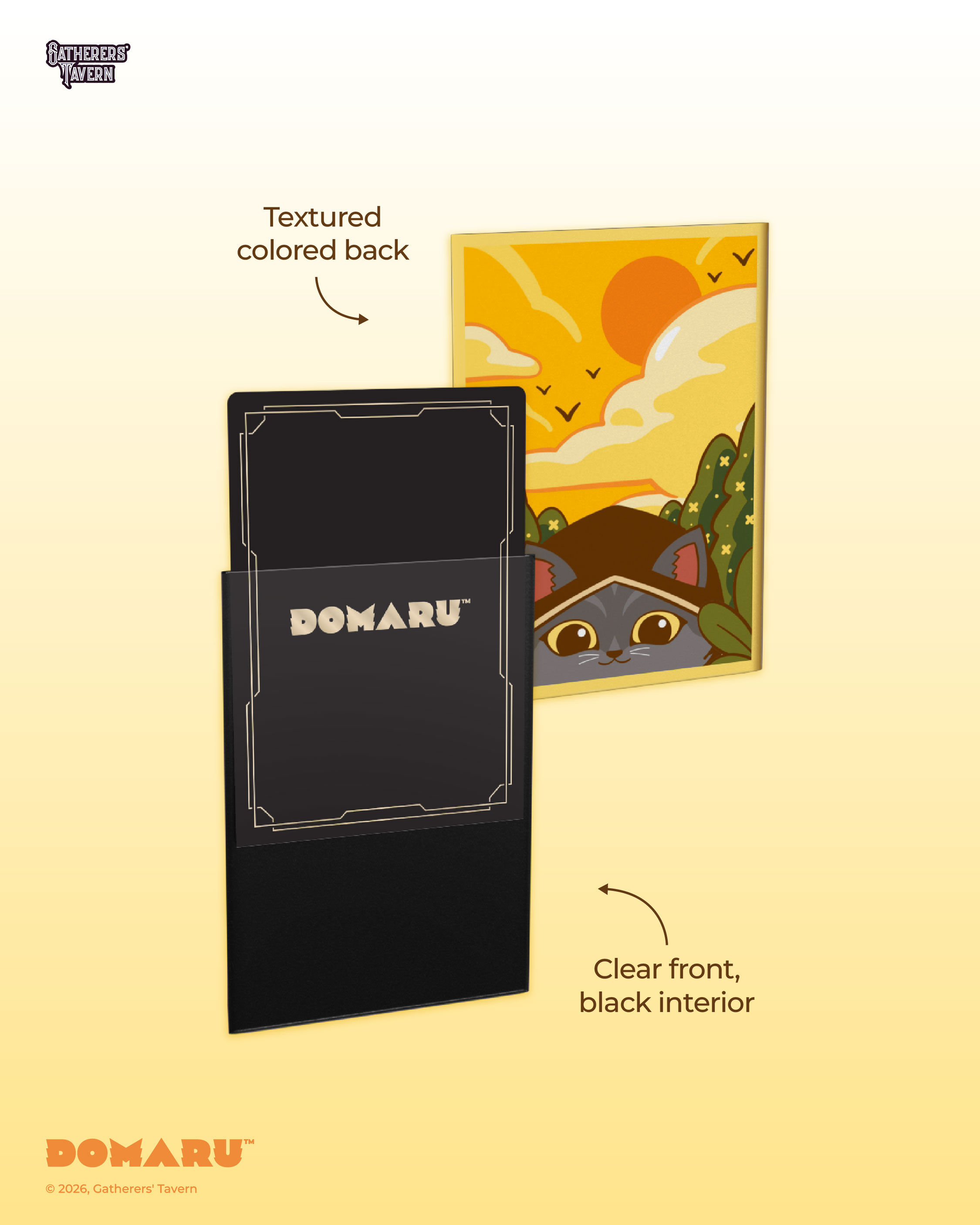 Gatherers' Tavern | Sunset Solitude DOMARU | Art Sleeves Standard Size