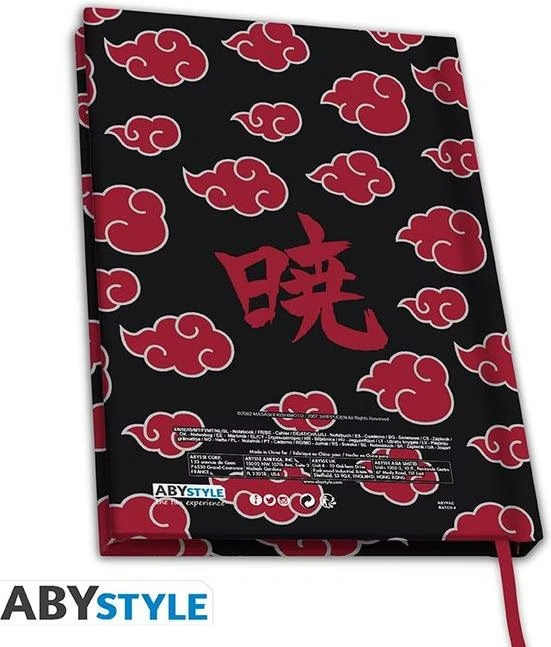 Abysse | Naruto Shippuden | Akatsuki A5 Notebook