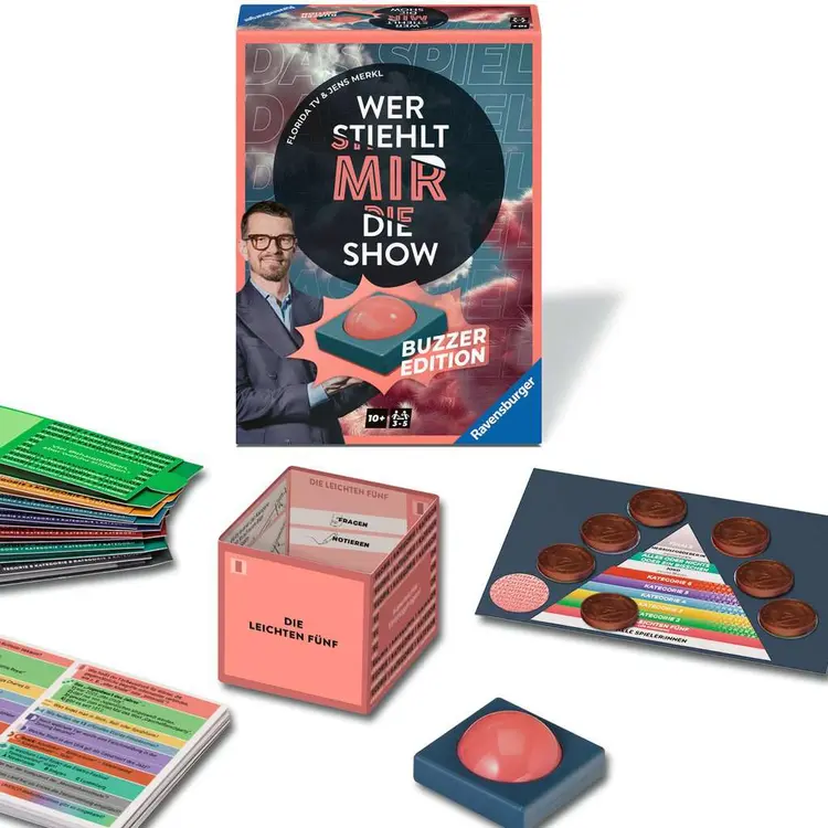 Ravensburger | Wer stiehlt mir die Show - Das Spiel | Brettspiel