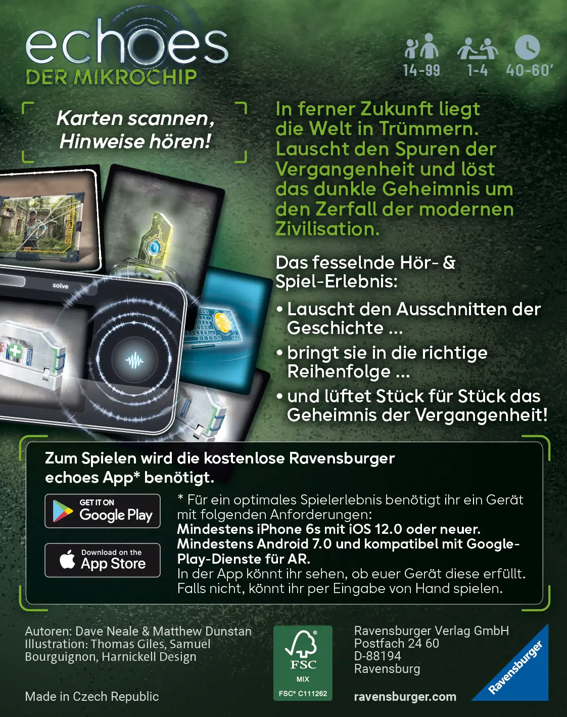 Ravensburger | echoes Der Mikrochip | Mystery