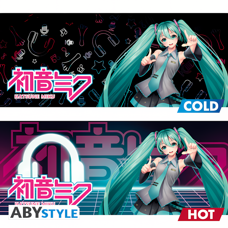 Abysse: Hatsune Miku - Mug Heat Change (460ml) - Hatsune Miku