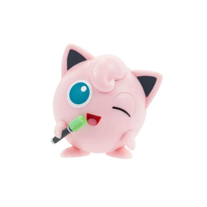 Pokémon  | Pummeluff und Mondball | 5cm Clip 'N' Go