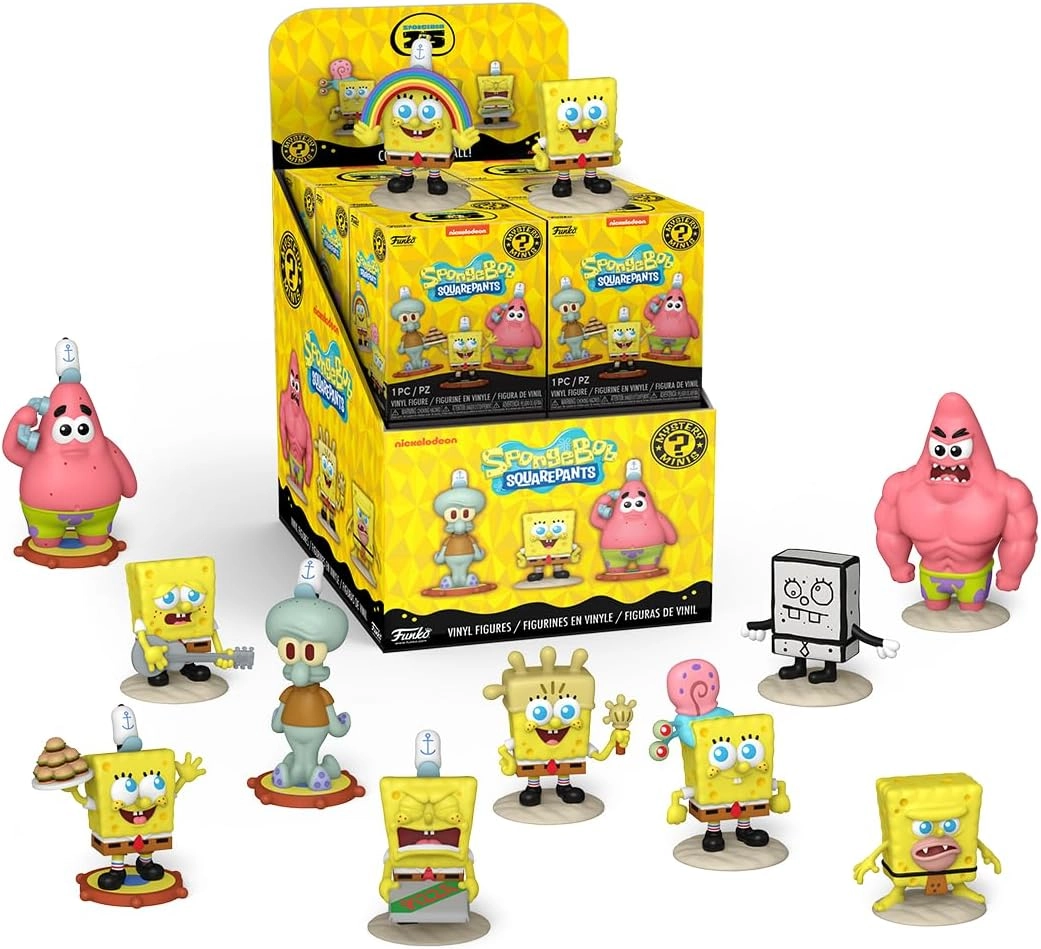 Mystery Minis | 25th Anniversary (12pc) | Spongebob