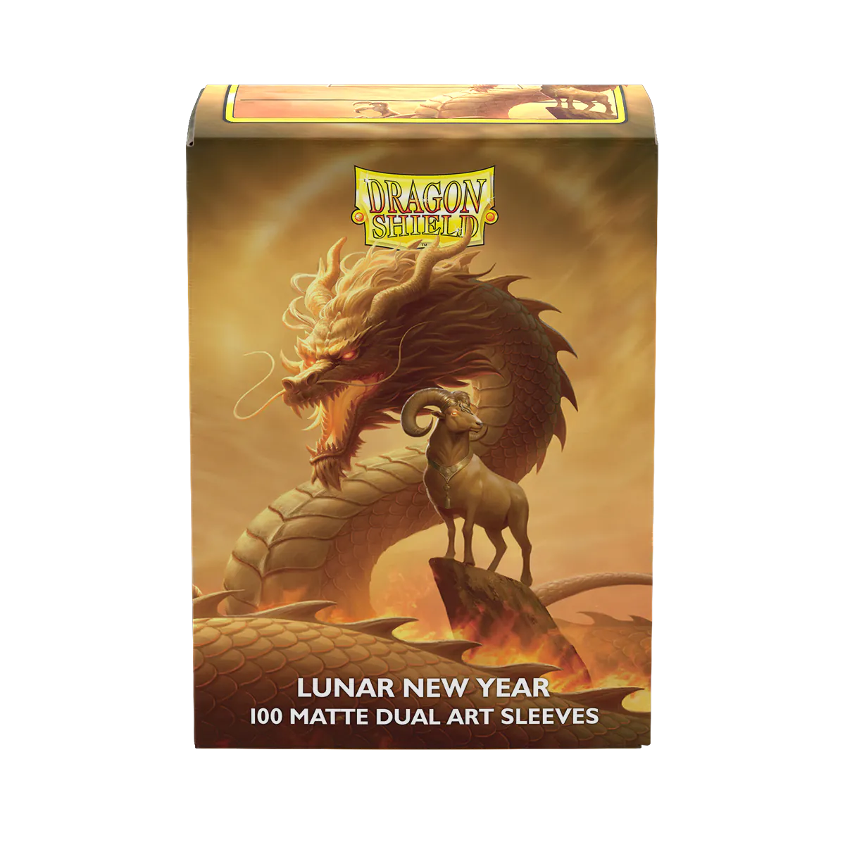 Dragon Shield | Fire Goat 2027 Matte Dual Art Sleeves | Standard Size