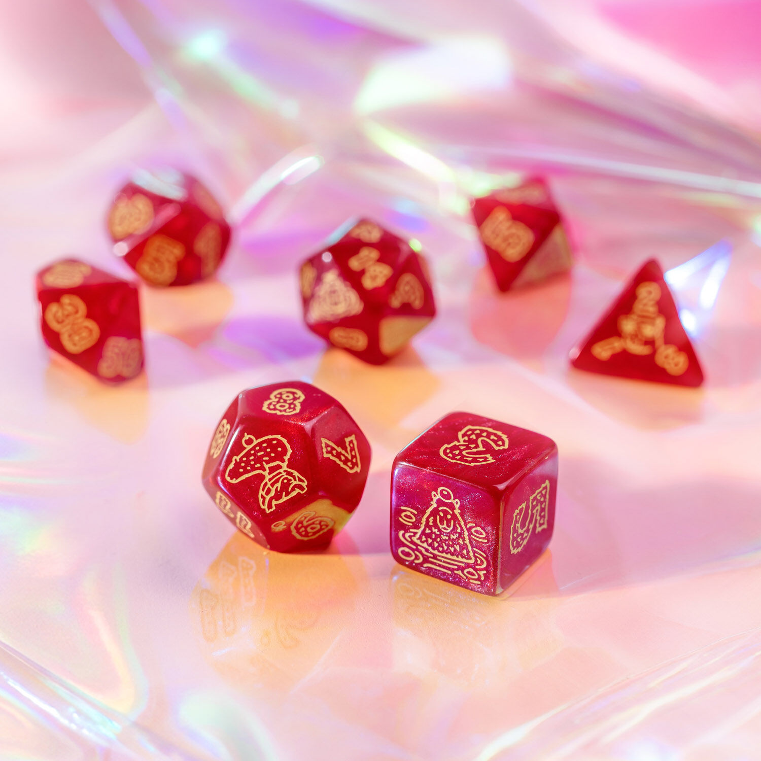 Q Workshop | Chillo | Capybara Dice Set