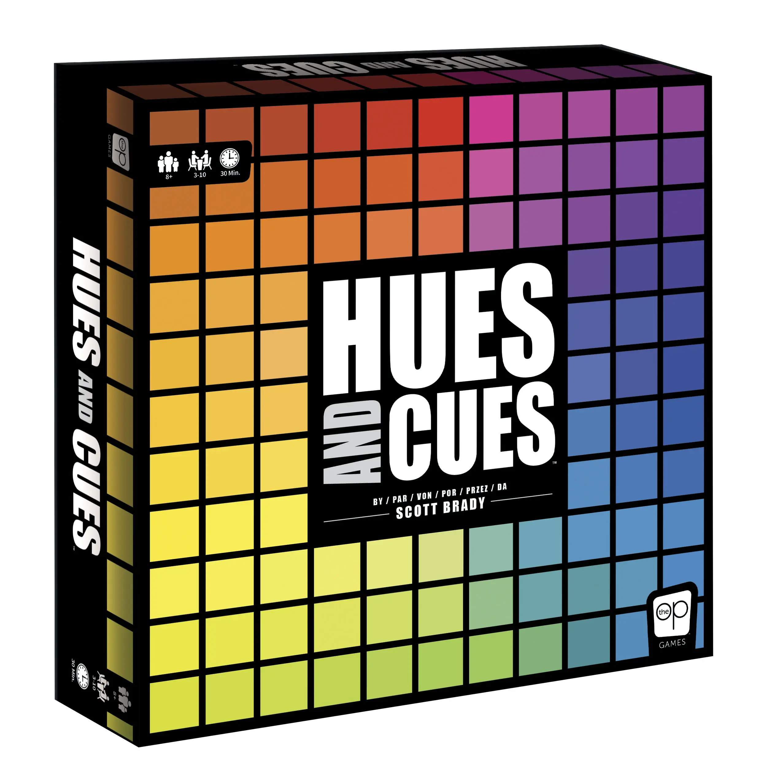 Usaopoly: Hues and Cues (Deutsch) - Board Games