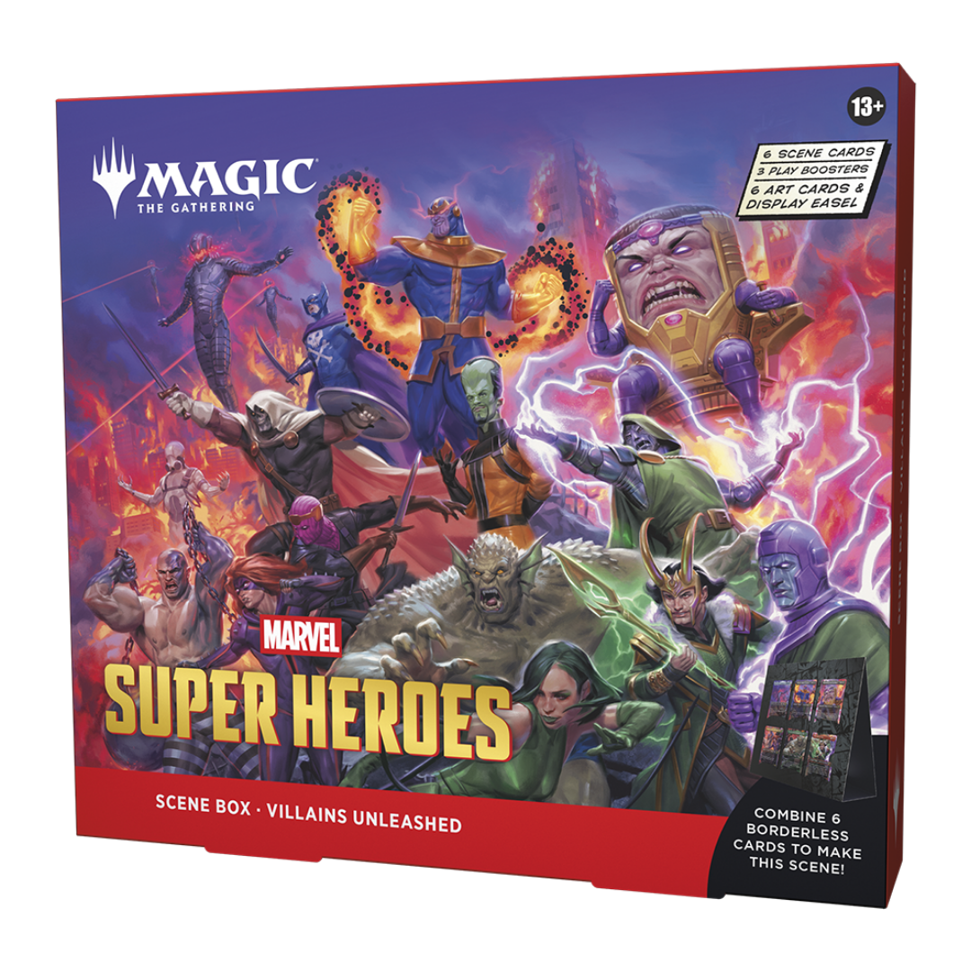 Magic: The Gathering | Marvel Super Heroes | Scene Boxes (4) (EN)