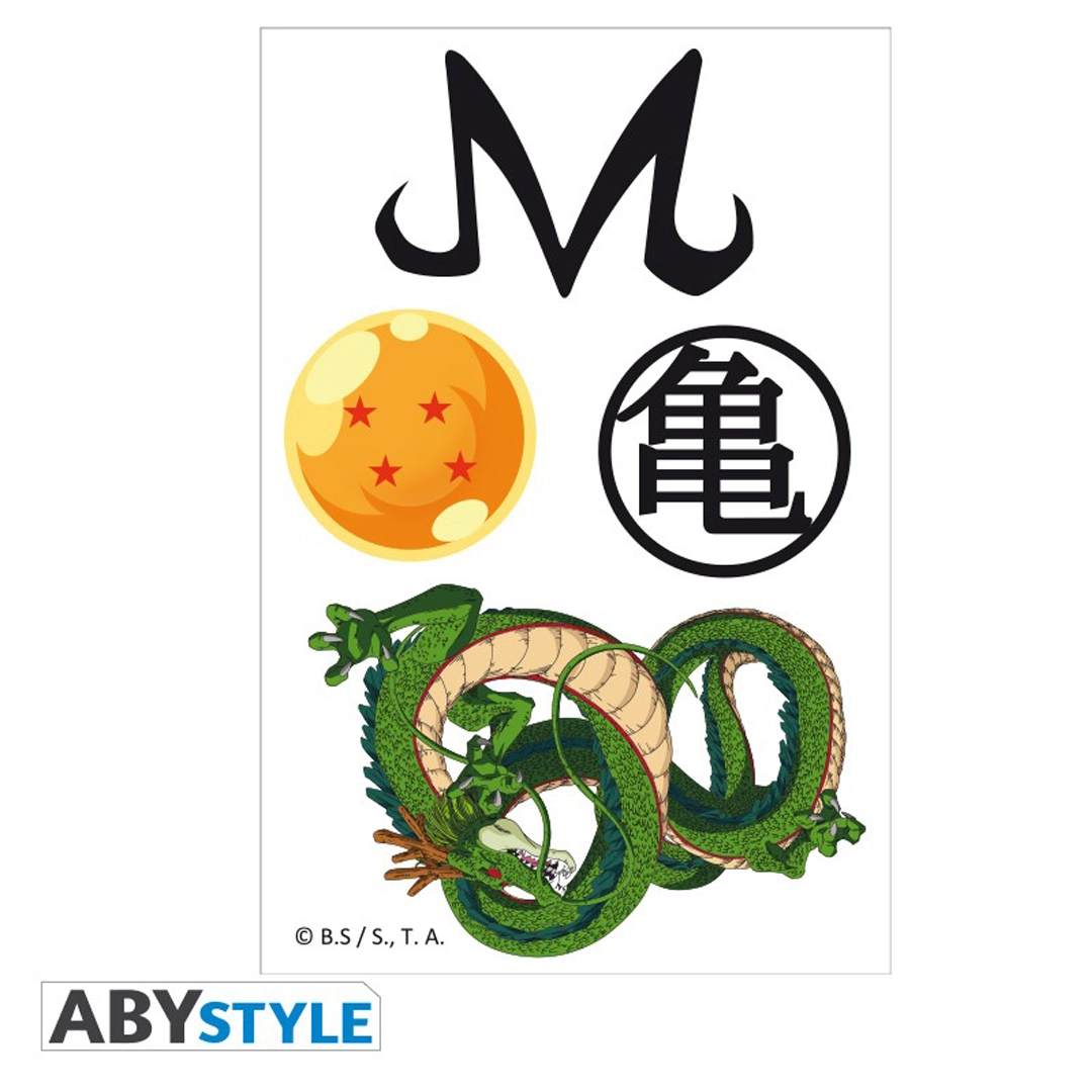 Abysse | Dragon Ball - Tattoos (15 x 10cm)