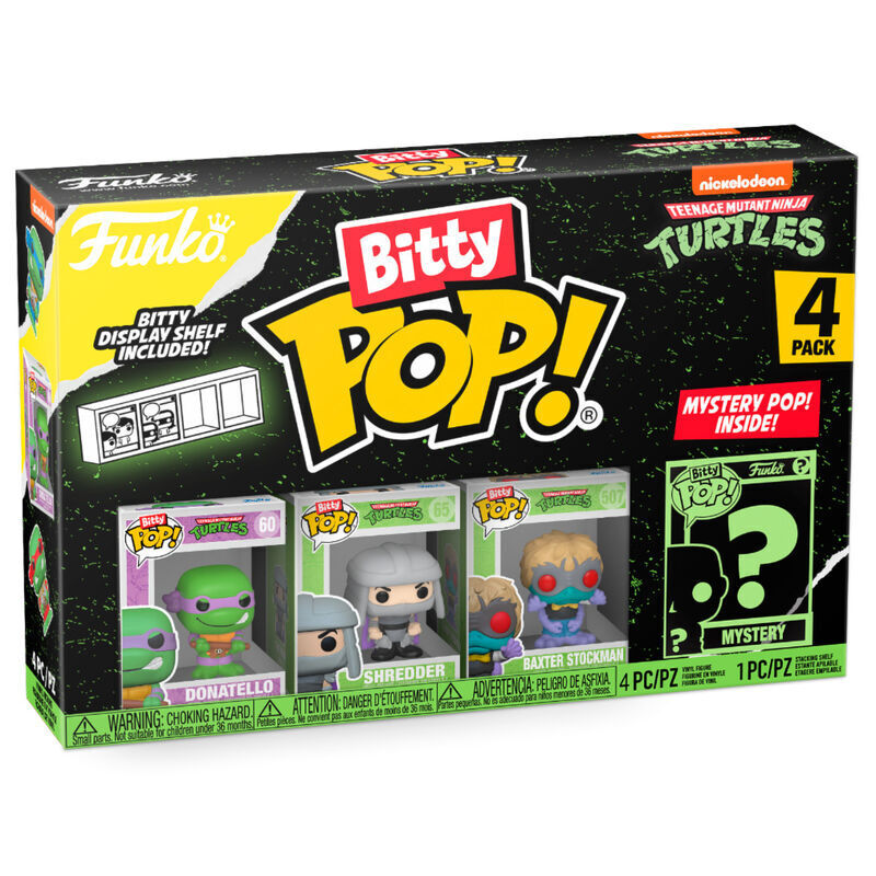 Bitty POP!: Teenage Mutant Ninja Turtles 4PK