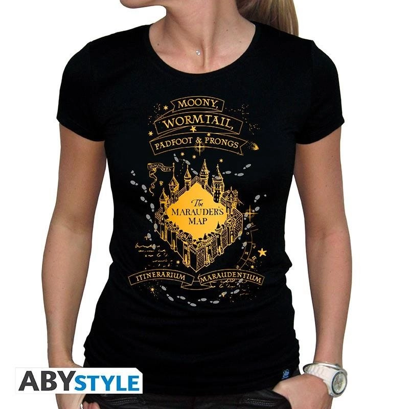 Abysse: Harry Potter - Basic T-Shirt Frauen (M) - The Marauders