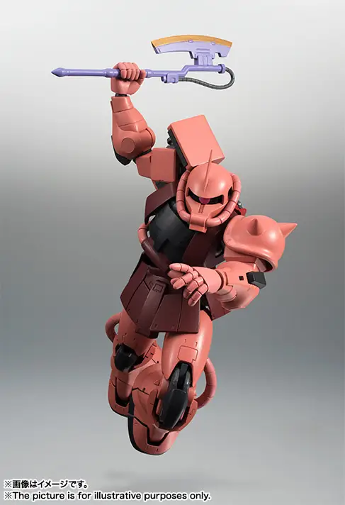 Tamashii Nations | MS-06S Chars Zaku (Version A.N.I.M.E.) The Robot Spirits (13cm)| Gundam